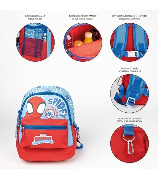 Cerdá Mini Trekking Spidey Backpack 2100004950 | CERDÁ Sacs à dos pour enfants | scorer.es