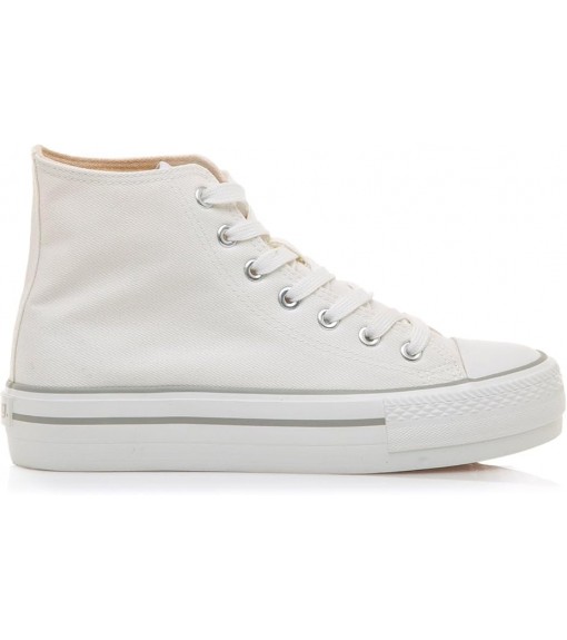 Mustang Canvas Chaussures Femme Blanc 60172 CANVAS WHITE | MUSTANG Baskets pour femmes | scorer.es