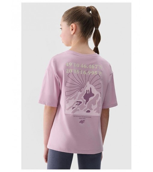 T-shirt fonctionnel 4F pour garçon 4FJWSS25TTSHF1853-52S | 4F T-shirts pour enfants | scorer.es