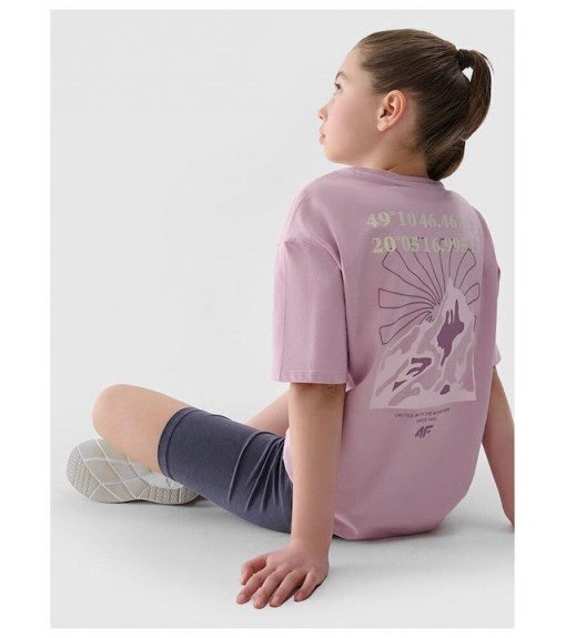 T-shirt fonctionnel 4F pour garçon 4FJWSS25TTSHF1853-52S | 4F T-shirts pour enfants | scorer.es