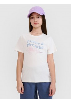 T-shirt 4F pour garçon 4FJWSS25TTSHF1854-11S | 4F T-shirts pour enfants | scorer.es