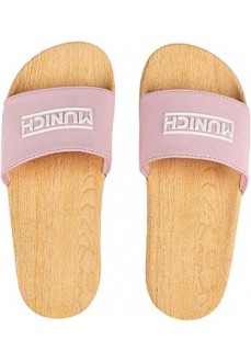 Chanclas Mujer Munich Flat Slider Wood 4300326 | Sandalias Mujer MUNICH | scorer.es