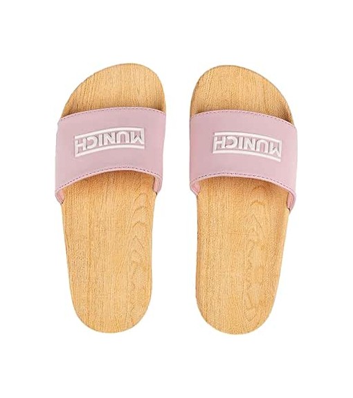 Munich Flat Wood Women's Slides 4300326 | MUNICH Women's Sandals | scorer.es