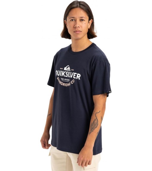 Quiksilver Homme - T-shirt argenté Typed Out EQYZT08064-KTP0 | QUIKSILVER T-shirts pour hommes | scorer.es