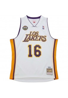 Camiseta Hombre Mitchell & Ness La Lakers SMJY7554-LAL08PGAWHIT | Camisetas de baloncesto Mitchell & Ness | scorer.es