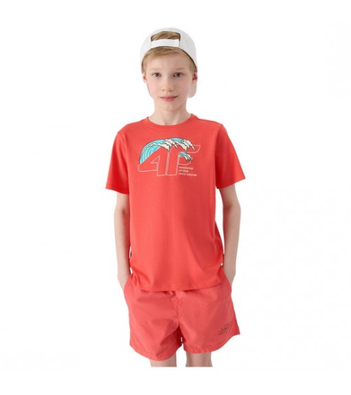 Boy's 4F to 4F T-Shirt 4FJWSS25TTSHM1917-63S | 4F Kids' T-Shirts | scorer.es