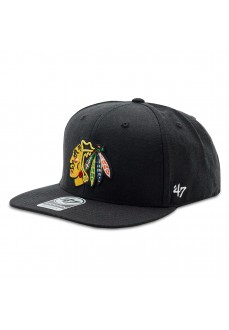 Brand47 Blackhawks Cap H-NSHOT04W-BP-BKB | BRAND47 Casquettes | scorer.es
