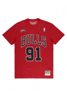 Camiseta Hombre Mitchell & Ness Chicago Bulls BMTRINTL1074-CBUSPRED1 | Camisetas Hombre Mitchell & Ness | scorer.es