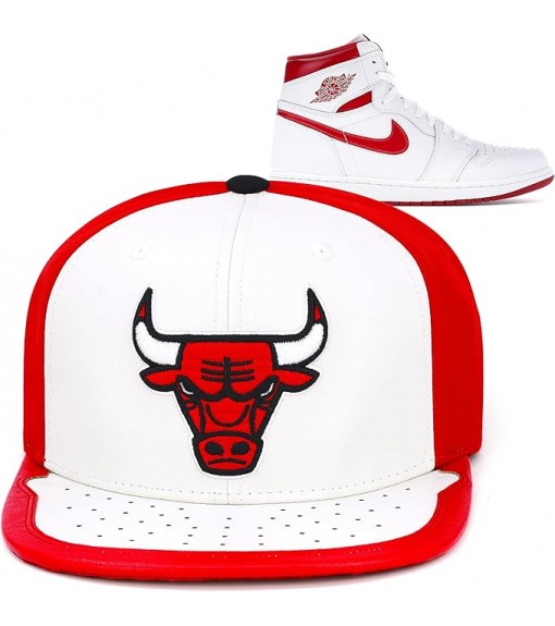 Gorra Hombre Mitchell & Ness Chicago Bulls 6HSSMM19224-CBUWHRD | Gorras Mitchell & Ness | scorer.es