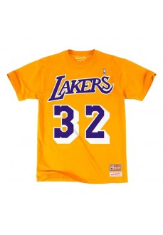Camiseta Hombre Mitchell & Ness Los Angeles Lak BMTRINTL1074-LALMJYELL | Camisetas Hombre Mitchell & Ness | scorer.es