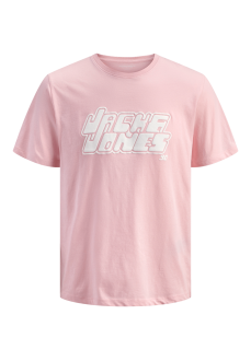 Camiseta Hombre Jack & Jones Jormocha Rosa 12284247 ROSA | Camisetas Hombre JACK & JONES | scorer.es