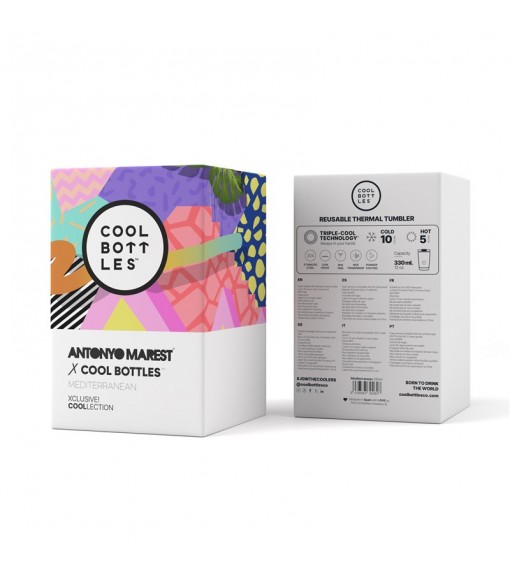 Vaso Cool Bottles 330 ML Antonio Marest | COOL BOTTLES Bouteilles/gourdes | scorer.es