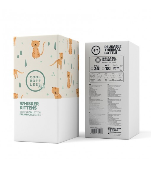 Cool Bottles Little Whisker Bottle CBKD35WK | COOL BOTTLES Water bottles | scorer.es