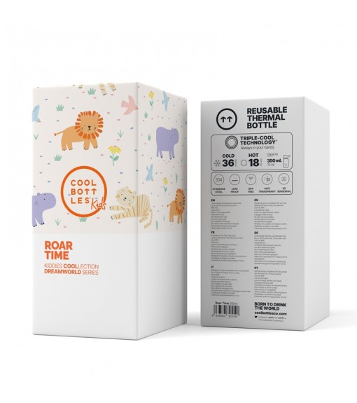 Cool Bottles Bouteille Little Wheels 350Ml CBKD35RT | COOL BOTTLES Bouteilles/gourdes | scorer.es