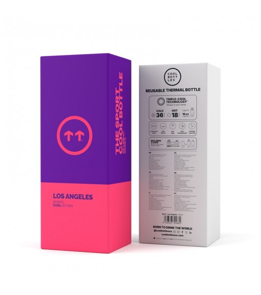 Botella Cool Bottles Los Angeles CBSP5LAX | Botellas/Cantimploras COOL BOTTLES | scorer.es