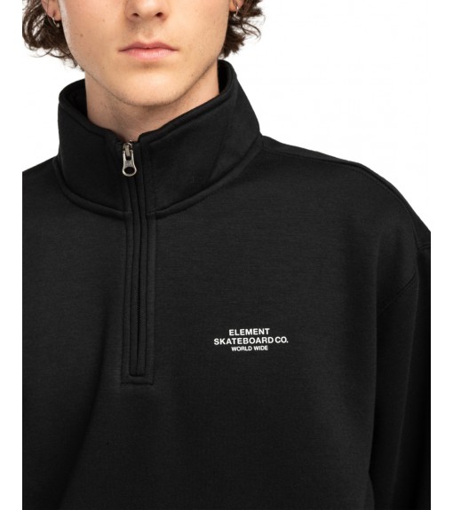 Sweatshirt Hommes Element Co Quarter Zip ELYFT00178-FBK | ELEMENT Sweatshirts pour hommes | scorer.es