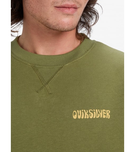Quiksilver Hommes Sweatshirt Slt Water Graphic EQYFT05127-GNG0 | QUIKSILVER Sweatshirts pour hommes | scorer.es