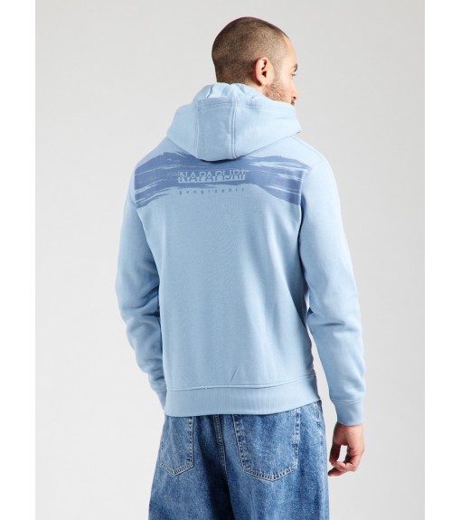 Sudadera Hombre Napapijri B-Back Graphic h NP0A88SRI841 | Sudaderas Hombre NAPAPIJRI | scorer.es