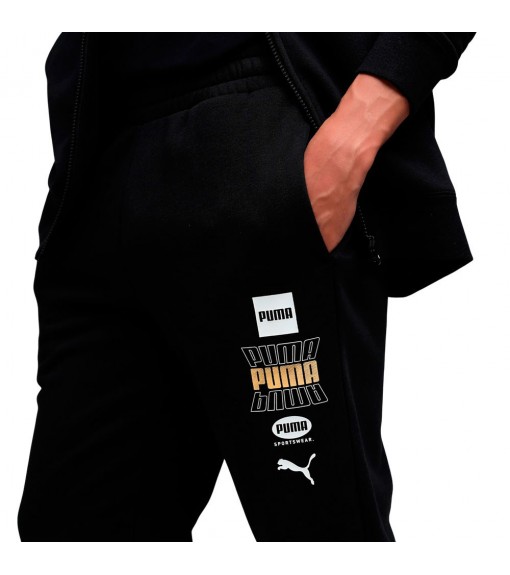 Pantalon long Puma Essential Logo Hommes 688192-01 | PUMA Pantalons de sport pour hommes | scorer.es