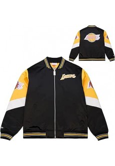 Abrigo Hombre Mitchell & Ness Los Angeles Laker JK11198-LALBLCK | Abrigos Hombre Mitchell & Ness | scorer.es