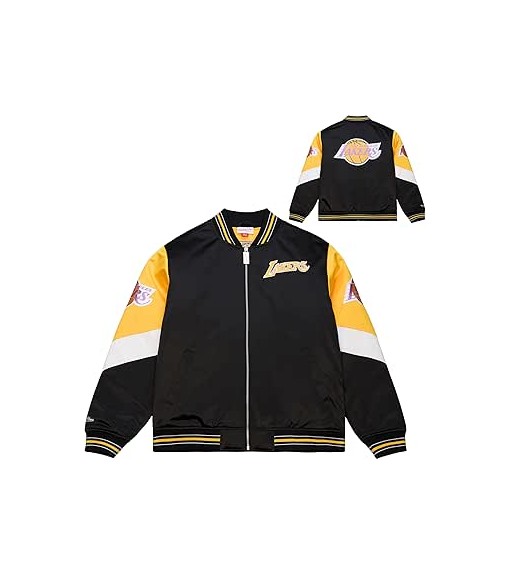 Abrigo Hombre Mitchell & Ness Los Angeles Laker JK11198-LALBLCK | Abrigos Hombre Mitchell & Ness | scorer.es