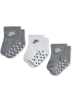 Nike 3Pk Grip Quarter Socks for Boys and Girls NN0050-042 | NIKE Socks for Kids | scorer.es