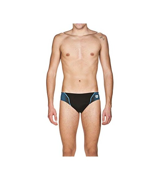 Slip Resistor Brief Black/Turq Swimwear | Water Sports Swimsuits | scorer.es