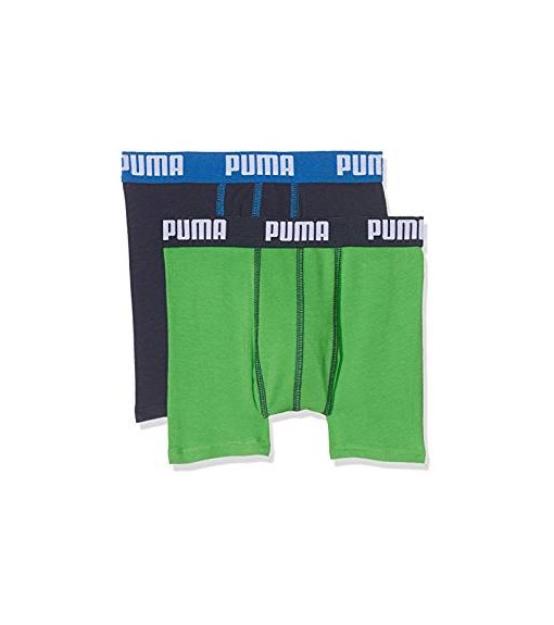 Boxer Enfant Puma Basique Vert-Bleu 2 Unités | PUMA Sous-vêtements | scorer.es