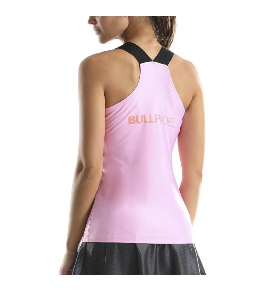 Bullpadel Women's T-Shirt Elodie 017 Pink 4551 017 | BULL PADEL Paddle tennis clothing | scorer.es