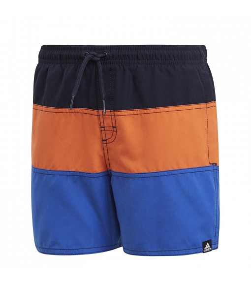 Adidas Kids' Swimwear Colorblock Navy Blue/Orange/Blue DQ2980 | ADIDAS PERFORMANCE Kid's Swimsuits | scorer.es