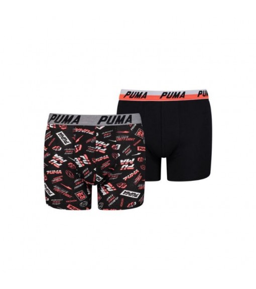 Puma Kids' Boxer Basic 2P Seasonal Black/Grey/Red 695003001-792 | Underwear | scorer.es