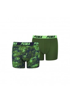 Puma Kids' Boxer Basic 2P Seasonal Blue/Green 695002001-226 | PUMA Underwear | scorer.es