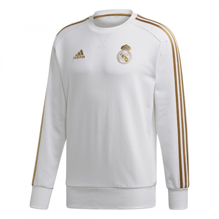 adidas white and gold hoodie