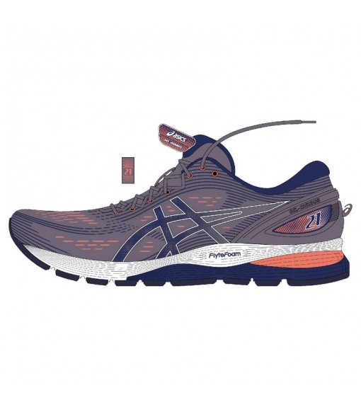 Asics Gel Nimbus Lavanda Grey/Blue 1012A156-500 | Running shoes | scorer.es