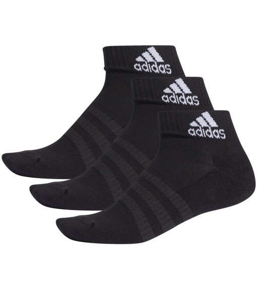 Chaussettes Adidas courtes rembourrées Noir avec logo Blanc DZ9379 | ADIDAS PERFORMANCE Chaussettes pour hommes | scorer.es