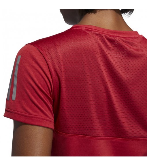 Adidas Women's T-Shirt Own the Run Maroon DZ2263 | Running T-Shirts | scorer.es