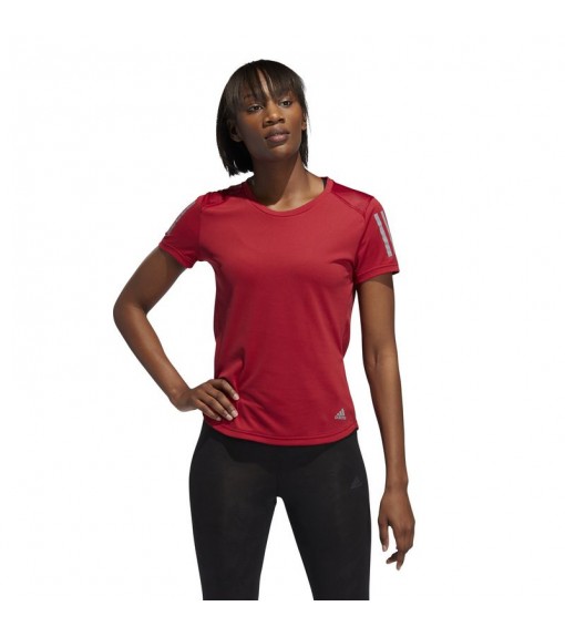 Adidas Women's T-Shirt Own the Run Maroon DZ2263 | Running T-Shirts | scorer.es