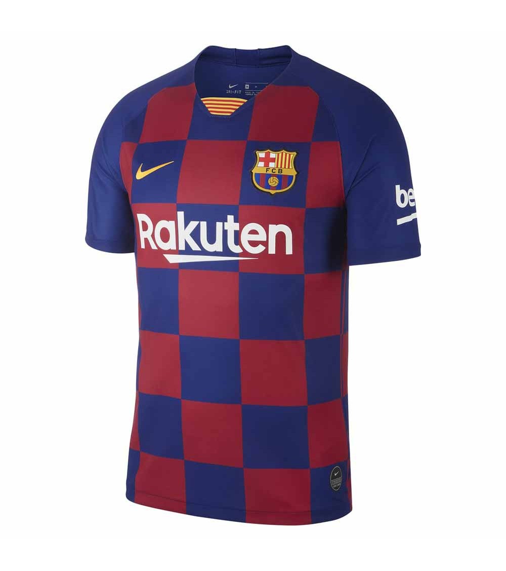 Camiseta Hombre Nike FC Barcelona 2019/20 Stadium Home Azul/Granate