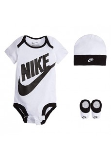 Ensemble Nike Futura Logo Blanc/Noir Petits Enfants MN0073-001