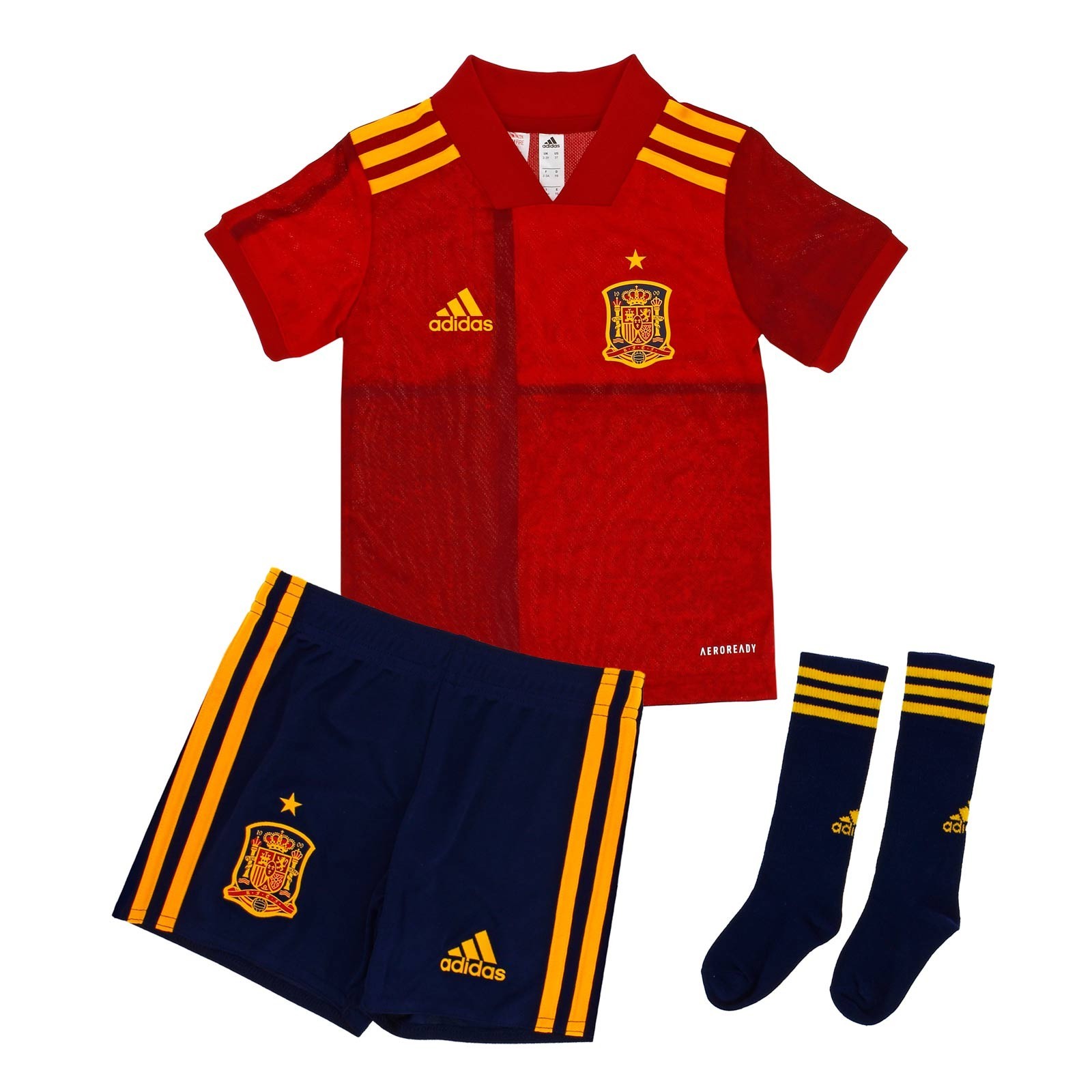 adidas equipación rojas