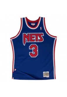 T-shirt homme Mitchell & Ness Nets Bleu SMJYGS18183-NJNROYA92DPE | Mitchell & Ness Vêtements de Basketball | scorer.es