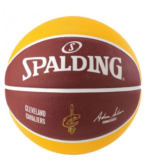 Spalding NBA Ball Team Cleveland Cavs Yellow/Maroon 83-504Z | Basketball balls | scorer.es