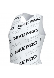 Nike Women's T-Shirt Dry Tank Db Pro Crop White/Black CK2421-100 | Women's T-Shirts | scorer.es
