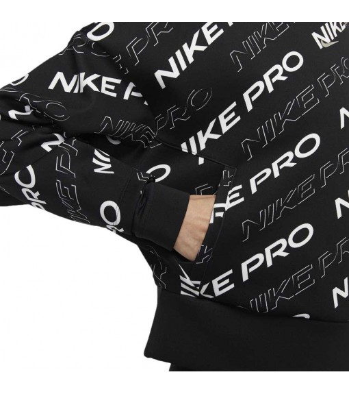 Nike Women's Sweatshirt Pro Black/White CJ3588-010 | NIKE Women's Sweatshirts | scorer.es