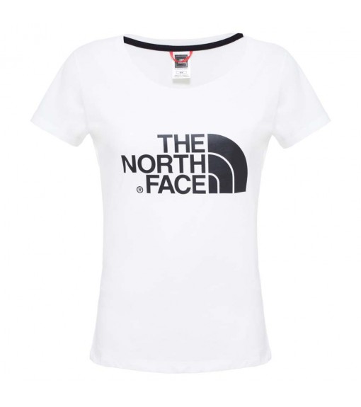 Camiseta Mujer The North Face W Easy Tee Blanco/Negro NF00C256LG51 | scorer.es