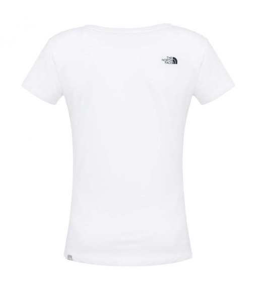 The North Face Women's T-Shirt W Easy Tee White/Black NF00C256LG51 | Women's T-Shirts | scorer.es