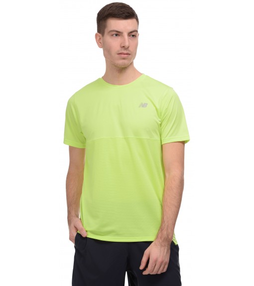 New Balance Men's T-Shirt Accelerate SS Yellow MT93180 LS2 | Men's T-Shirts | scorer.es