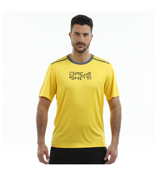 Drop Shot Men's T-Shirt Nur Yellow DT201308 | Paddle tennis clothing | scorer.es
