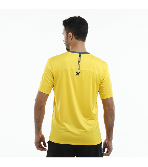 Drop Shot Men's T-Shirt Nur Yellow DT201308 | DROP SHOT Paddle tennis clothing | scorer.es