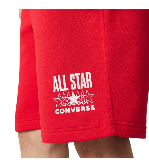 Short pour homme Converse All Star Rouge 10019077-A02 | CONVERSE Pantalons de sport pour hommes | scorer.es